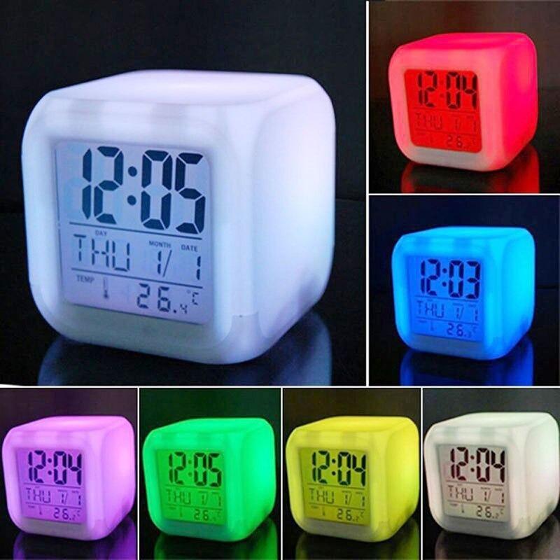 Multicolor Digital Cube Clock