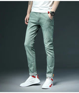 Men's Green Skinny Jeans