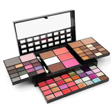 74 Colors Eyeshadow Lip Gloss Combination Makeup Set