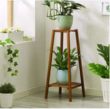77/97/117cm Tall Bamboo Plant Stand Flower Pot Display