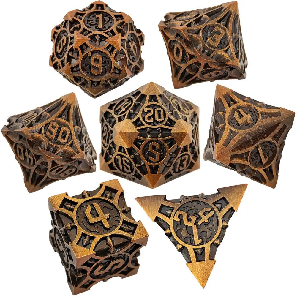 7pcs Dnd Dice Set for TRPG&RPG D&D Dice