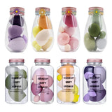 7pcs Makeup Sponges Egg Blender Cosmetics Powder Puff