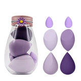 7pcs Makeup Sponges Egg Blender Cosmetics Powder Puff