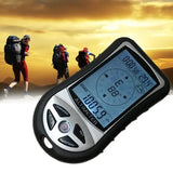 8 in 1 Handheld Navigation Compass altimeter thermometer