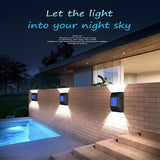 Solar Wall Lamp Outdoor Decoration Garden Courtyard Household