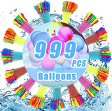 999pcs Water Balloons Quickly Filling Magic Bunch Balloons