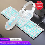 Cool Backlit Floating Button Design 104 Keys Waterproof