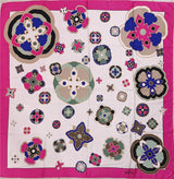 Spanishstyle oversized print handkerchief