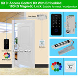 Bluetooth Tuya APP Door Access Control System Kit