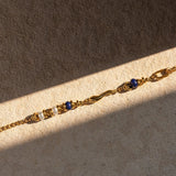 Uworld Natural Stone lapis lazuli Pearl Handmade Stainless