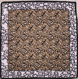 Spanishstyle oversized print handkerchief