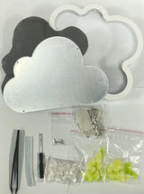 Creative DIY Cloud Shape Tulip LED Atmosphere Night