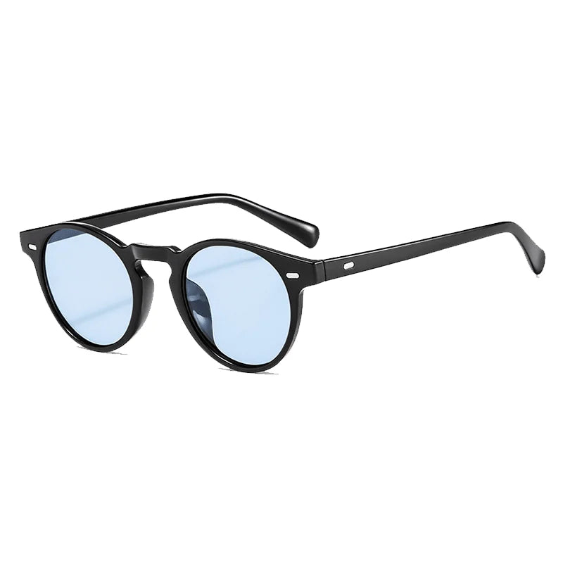 Vintage Round Sunglasses Men Women Brand Designer Fashion