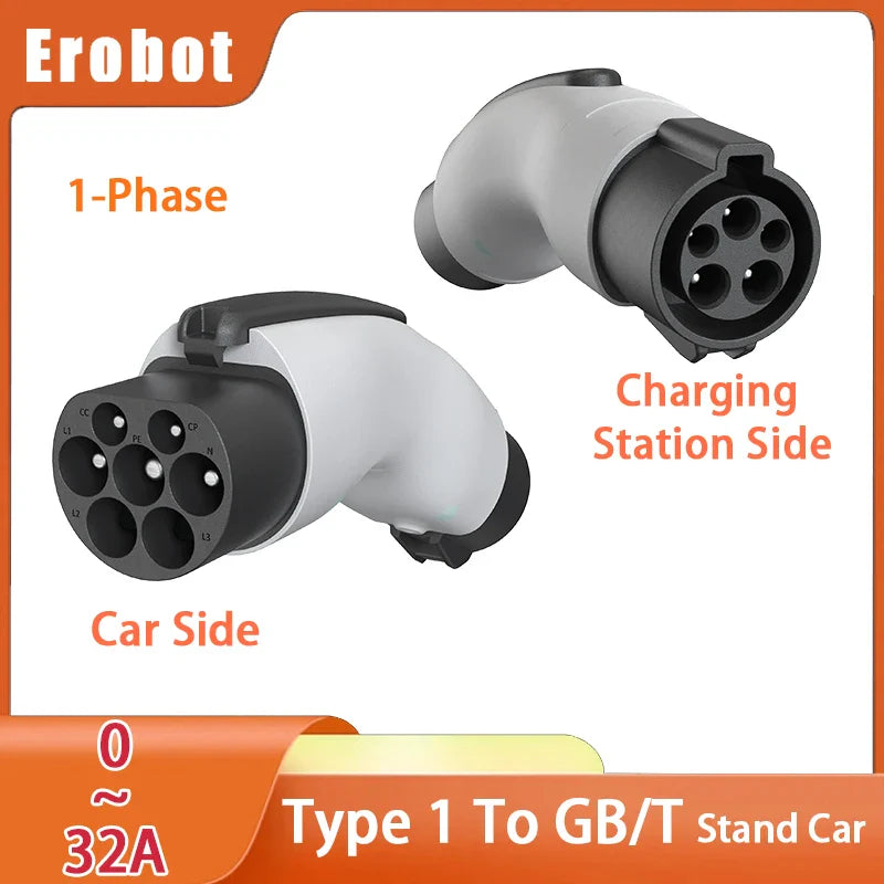 Type 1 To GBT Plug Adapter CCS1 To