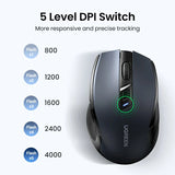 UGREEN Wireless Mouse Bluetooth5.0 Mouse Ergonomic 4000DPI 6