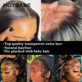 Glueless Full Lace Human Hair Wigs Straight Wig