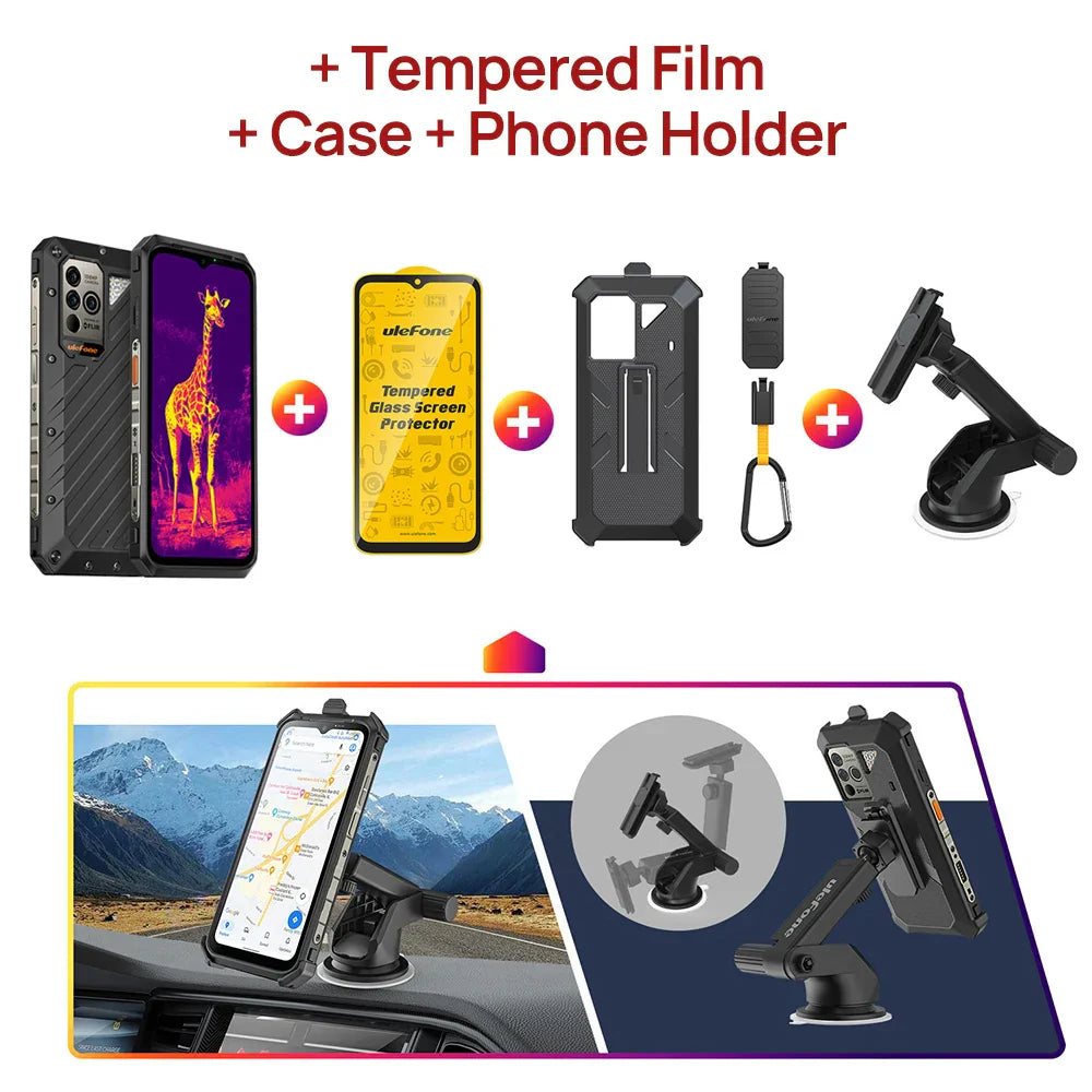 [World Premiere] Ulefone Power Armor 18T Ultra 5G Rugged Phone 512GB ROM +24GB RAM Thermal ImagingCamera FLIR® smartphone