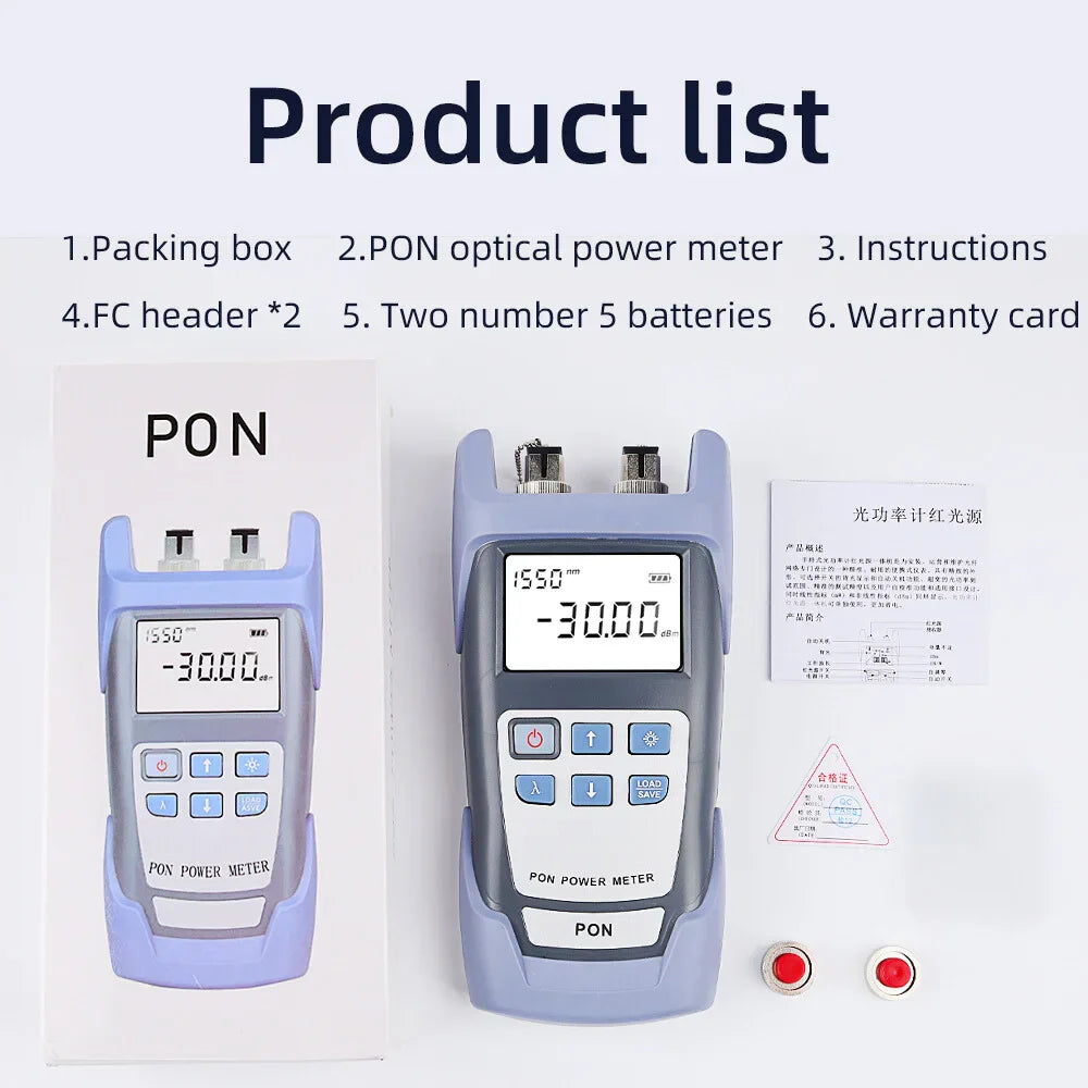 NEW PON OPM Handheld Fiber Optical PON Power