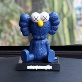 Fashion Car Ornament XX Eye Companion Cartoon Bobblehead