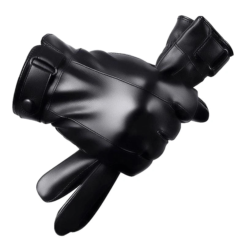 Winter Gloves For Men Leather Gloves Tactical Touchscreen