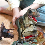 Jurassic Dinosaur Indominus Rex Tyrannosaurus Velociraptor Animals Model
