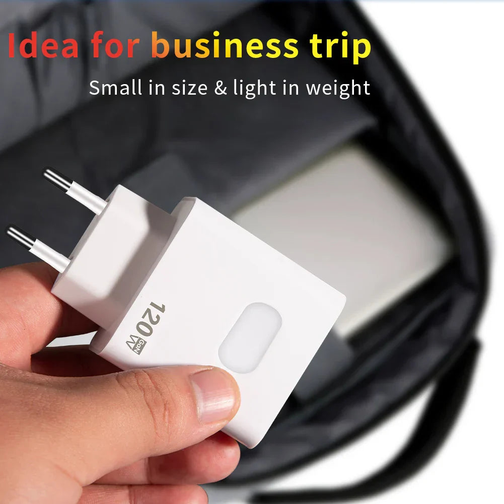 120W USB Charger Quick Charge QC3.0 USB C