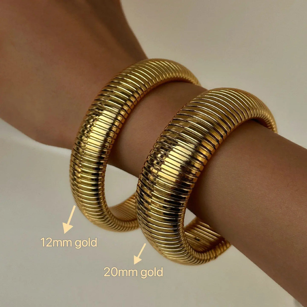 Chic Titanium Steel Gypsy Bracelets Vintage Elastic Gypsygirl