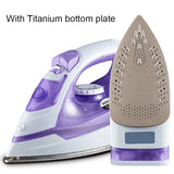JIQI Handheld Garment Steamer Electric Steam Iron Soleplate