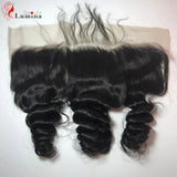 Loose Wave Frontal 13x4 Swiss Lace Frontal Ear