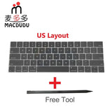 New A1989 A1990 Laptop Keyboard keys keycap Replacement