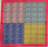 Spanishstyle oversized print handkerchief