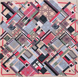 Spanishstyle oversized print handkerchief