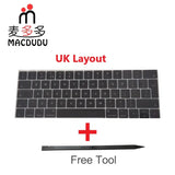 New A1989 A1990 Laptop Keyboard keys keycap Replacement