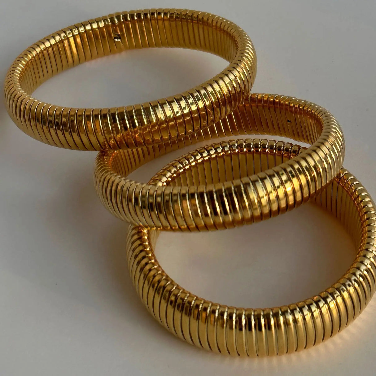 Chic Titanium Steel Gypsy Bracelets Vintage Elastic Gypsygirl