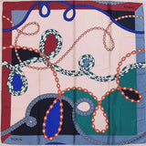 Spanishstyle oversized print handkerchief