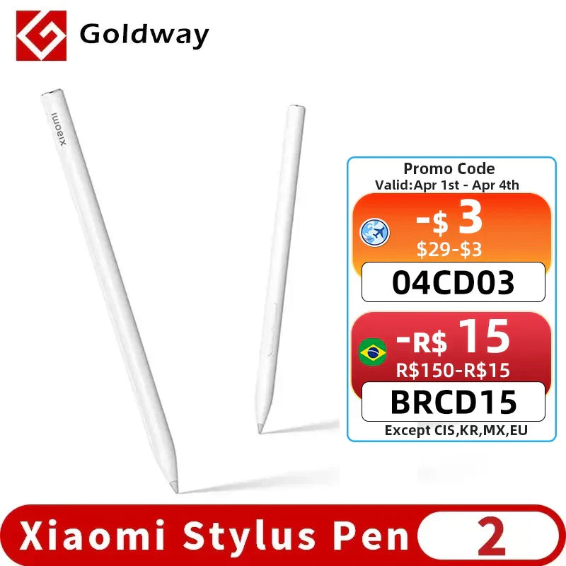 Xiaomi Stylus Pen 2 For Xiaomi Pad 6