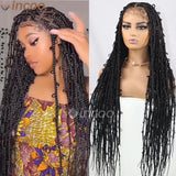 36 Inches Synthetic Lace Braided Wigs Butterfly Braids