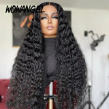 Wow Angel 5x5 HD Lace Closure Curly Wigs