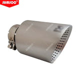 1 Pcs Matte Stainless Steel Car Muffler Tip