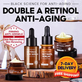 VIBRANT GLAMOUR Retinol Face Eye Cream Serum 4PCS/Set