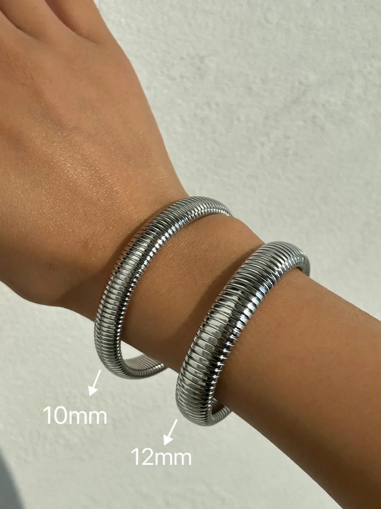 Chic Titanium Steel Gypsy Bracelets Vintage Elastic Gypsygirl