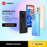 In Stock UMIDIGI A13 Android Smartphone Global Version