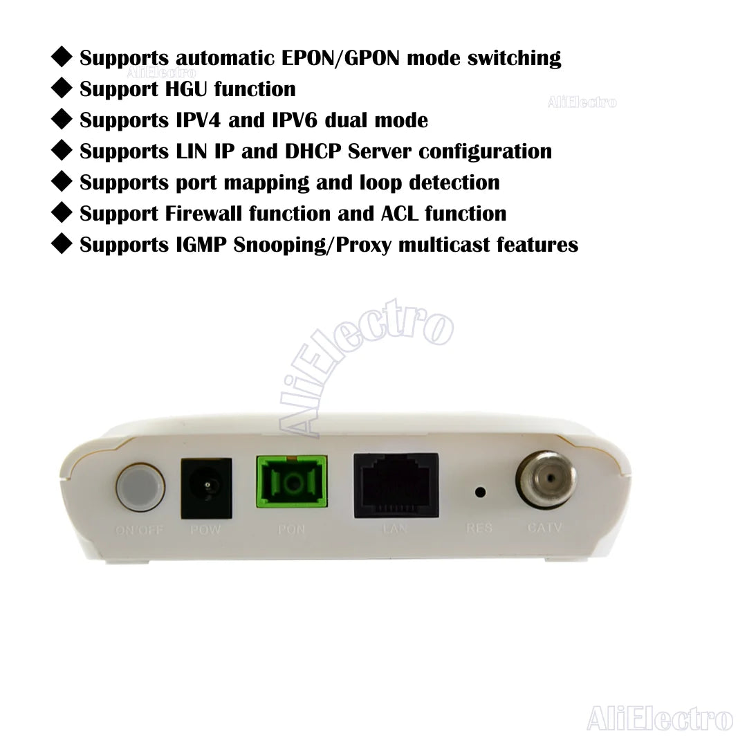 Optical Network Unit CATV SC/APC Fiber Optic Equipment