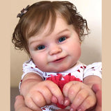 20" Maddie Full Silicone Vinyl Dolls Girl 3D Painted Newborn Baby Dolls