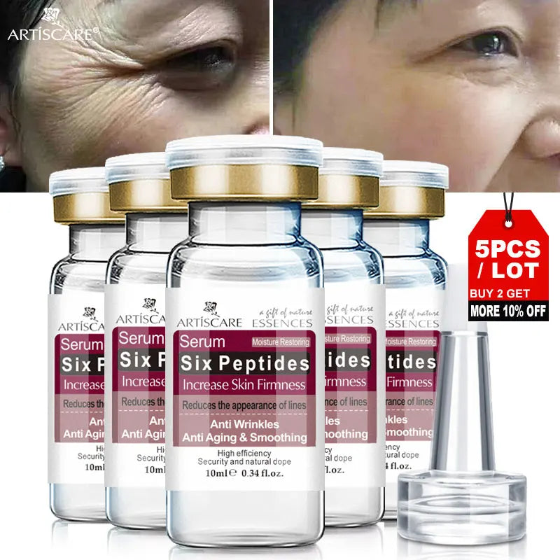 ARTISCARE Six Peptides Face Serum 5pcs Anti Wrinkles