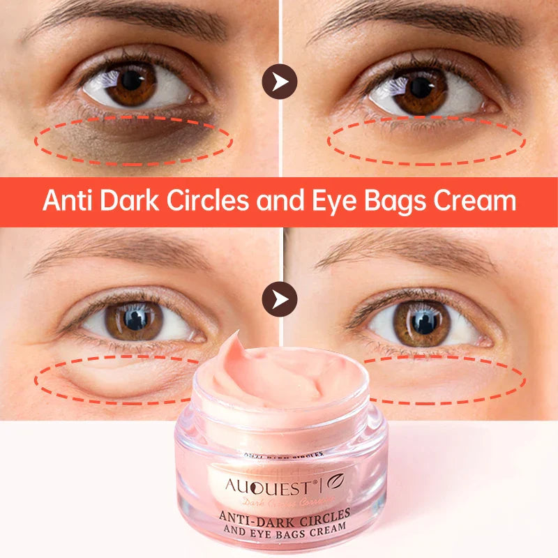 AUQUEST Dark Circles Remover Eye Cream Peptide Anti-Puffiness