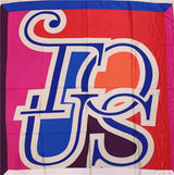 Spanishstyle oversized print handkerchief