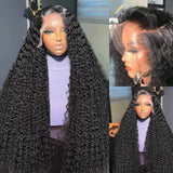 Luvin HD Transparent Deep Wave Frontal Wig 13x4/13x6