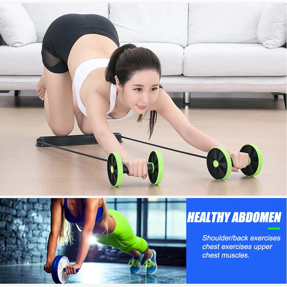 Ab Roller for Abs Workout Multifunctional Thicker Ab