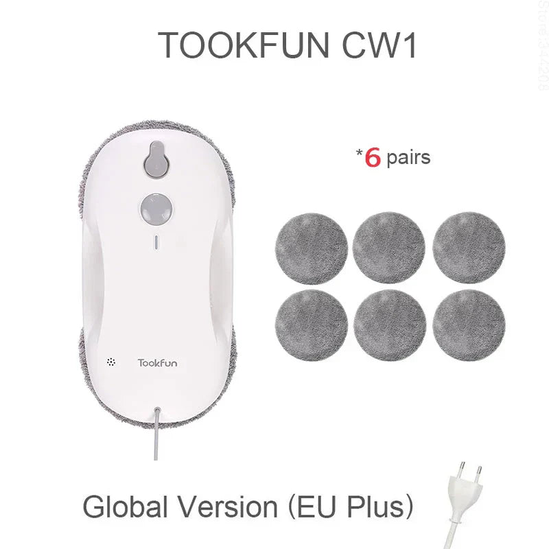 TOOKFUN CW1 Electric Smart Robotic Window Cleaner For